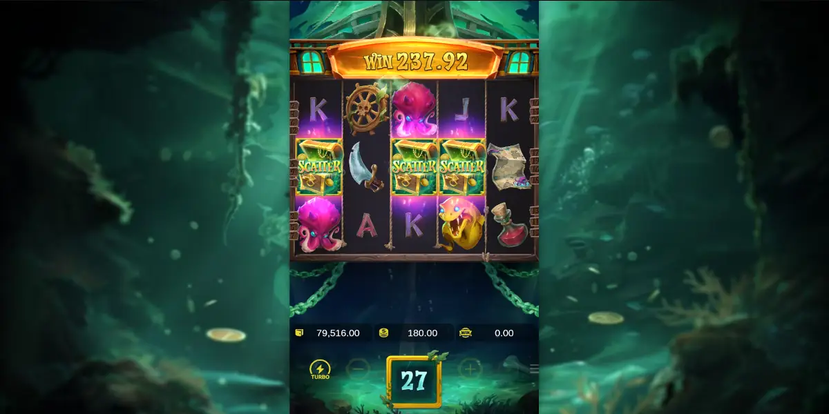 Dead Man’s Riches respins e multiplicadores